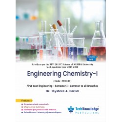 Engineering Chemistry 1 First Year  Sem 1 Techknowledge