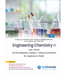 Engineering Chemistry 1 First Year  Sem 1 Techknowledge Publication
