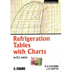 Refrigeration tables with Charts by RS Khurmi | S.Chand