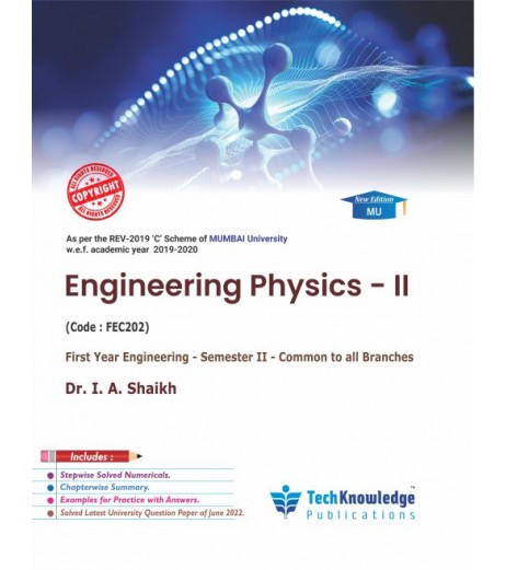 Engineering Physics -II First Year Engineering Sem 2 Techknowledge Publication First year Sem 2 (Common) - SchoolChamp.net
