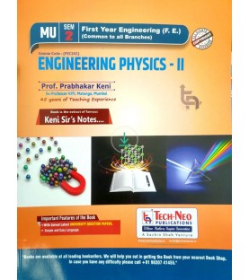 Engineering Physics -II First Year Engineering Sem 2 Techneo Publication | Mumbai University 