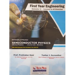 Semiconductor Physics First Year Engineering Sem 2 Techneo Publication | Mumbai University 