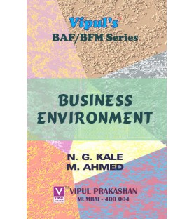 Business Environment FYBAF FYBFM  Sem 1 Vipul Prakashan