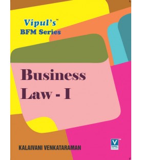 Business Law-I SYBFM Sem III Vipul Prakashan