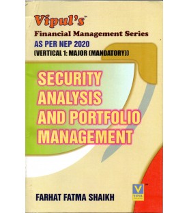 Security Analysis and Portfolio Management SYBFM Sem 3 Vipul Prakashan | NEP 2020