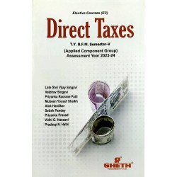 Direct Taxes TYBFM  Sem 5 Sheth Publication