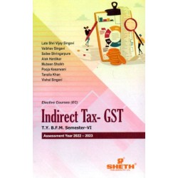 Indirect tax TYBFM Sem 6 Sheth Publication