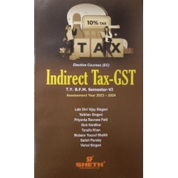 Indirect tax TYBFM Sem 6 Sheth Publication