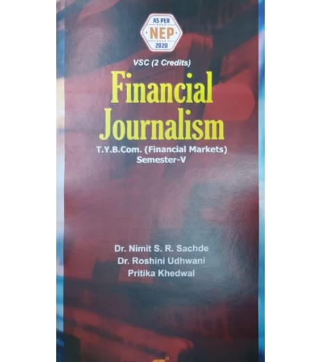 Financial Journalism TYBFM Sem 5 Sheth Publication | NEP 2020