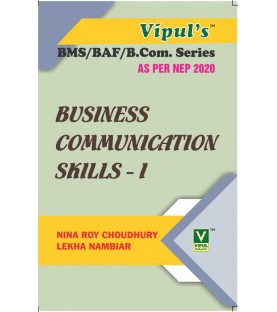 Business Communication Skills-I FYBcom FYBMS,FYBAF Sem 1 Vipul Prakashan