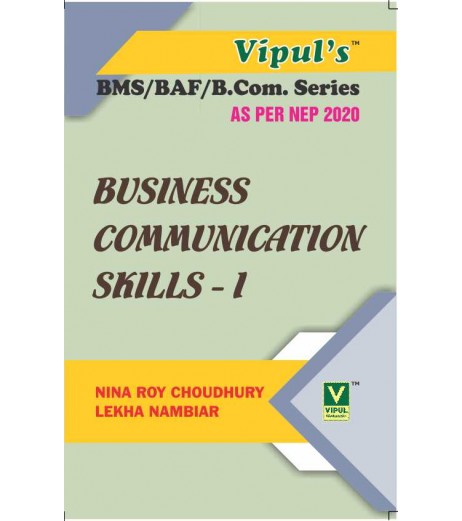 Business Communication Skills-I FYBcom FYBMS,FYBAF Sem 1 Vipul Prakashan