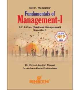 Fundamentals of Management  I FYBMS Sem 1 Sheth Publication 