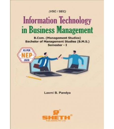 Information Technology in Business Management  FYBcom,BMS Sem 1 Sheth Publication