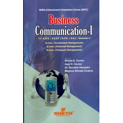 Business Communication -I BMS Sem I Sheth Publication