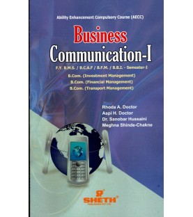 Business Communication -I BMS Sem I Sheth Publication