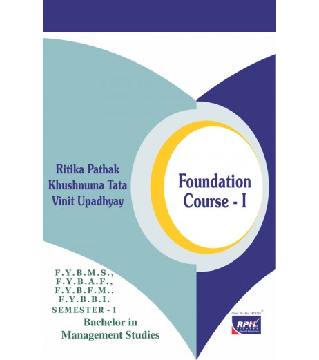 Foundation Course - I Sem I Rishabh Publication BAF Sem 1 - SchoolChamp.net