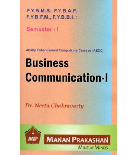 Business Communication -I BMS Sem I Manan Prakashan BFM Sem 1 - SchoolChamp.net