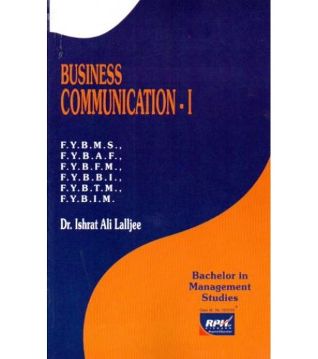 Business Communication -I BMS Sem I Rishabh Publication BFM Sem 1 - SchoolChamp.net