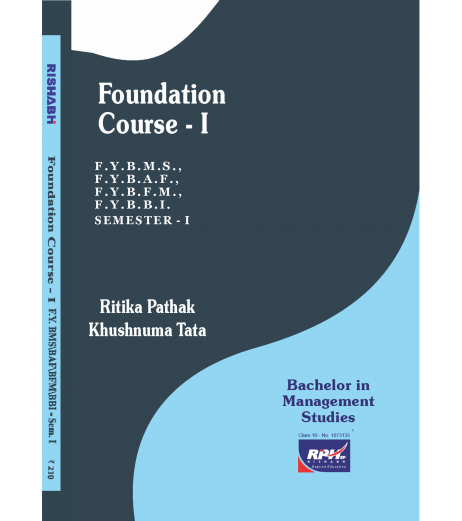 Foundation Course - I Sem I Rishabh Publication BAF Sem 1 - SchoolChamp.net