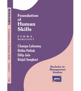 Foundation of Human Skills FYBMS Sem 1 Rishabh Publication