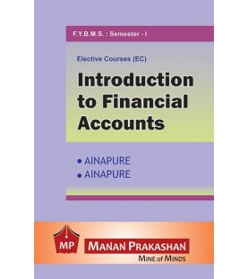 Introduction to Financial Accounting BMS Sem I Manan Prakashan