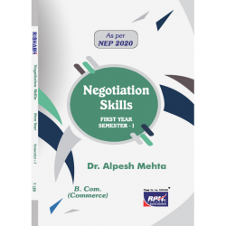 Negotiation Skills FYBcom Sem 1 Rishabh Publication