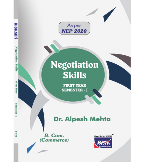 Negotiation Skills FYBcom Sem 1 Rishabh Publication