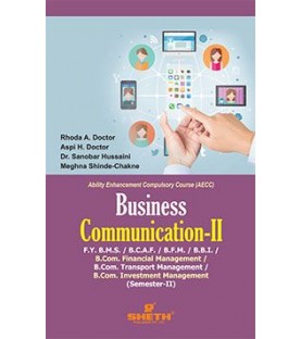 Business Communication -II FYBMS Sem 2 Sheth Publication