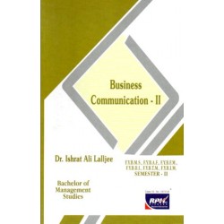 Business Communication -II FYBMS Sem 2 Rishabh Publication