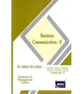 Business Communication -II FYBMS Sem 2 Rishabh Publication