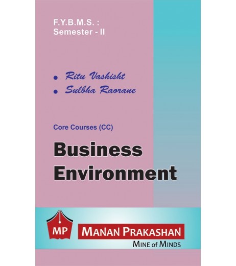Business Environment FYBMS Sem 2 Manan Prakashan BMS Sem 2 - SchoolChamp.net