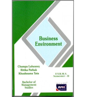 Business Environment FYBMS Sem 2 Rishabh Publication