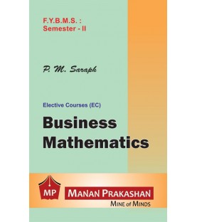 Business Mathematics FYBMS Sem 2 Manan Prakashan