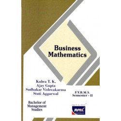 Business Mathematics FYBMS Sem 2 Rishabh Publication