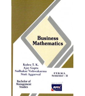 Business Mathematics FYBMS Sem 2 Rishabh Publication