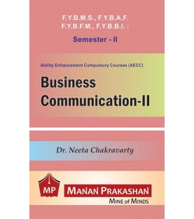 Business Communication -II FYBMS Sem 2 Manan Prakashan