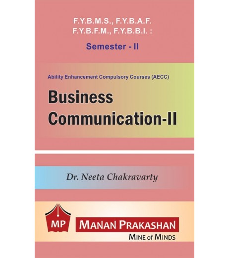 Business Communication -II FYBMS Sem 2 Manan Prakashan BFM Sem 2 - SchoolChamp.net