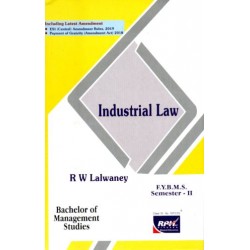 Industrial law FYBMS Sem 2 Rishabh Publication