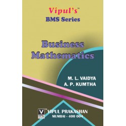 Business Mathematics FYBMS Sem 1 Sem 2 Vipul Prakashan