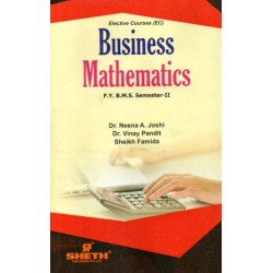 Business Mathematics FYBMS Sem 2 Sheth Publication