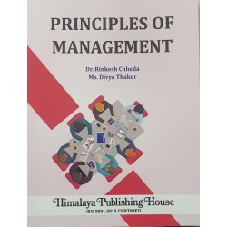 Principles of Management FYBMS Sem 2 Himalaya Publication 