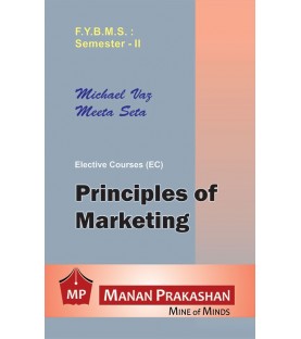 Principles of Marketing FYBMS Sem 2 Manan Prakashan
