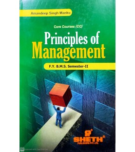 Principles of Management FYBMS Sem 2 Sheth Publication