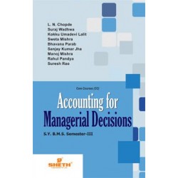 Accounting for Managerial Decision SYBMS Sem 3 Sheth Publication