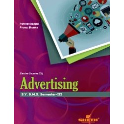 Advertising SYBMS Sem 3 Sheth Publication