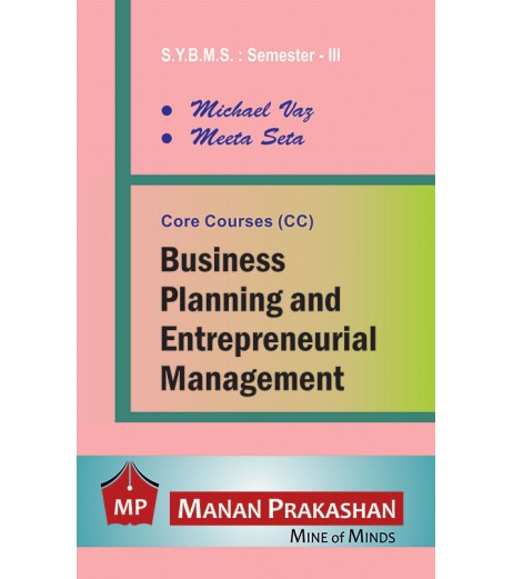 Business Planning and Entrepreneurial Management SYBMS Sem III Manan Prakashan BMS Sem 3 - SchoolChamp.net