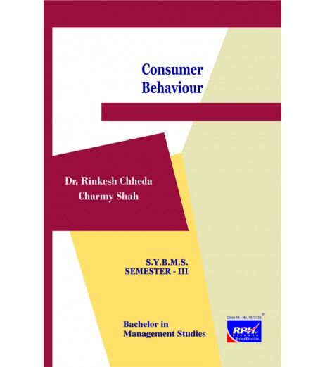 Consumer Behavior SYBMS Sem III Rishabh Publication BMS Sem 3 - SchoolChamp.net