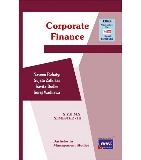 Corporate Finance SYBMS Sem III Rishabh Publication BMS Sem 3 - SchoolChamp.net