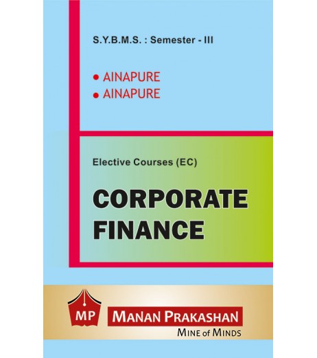 Corporate Finance SYBMS Sem III Manan Prakashan BMS Sem 3 - SchoolChamp.net