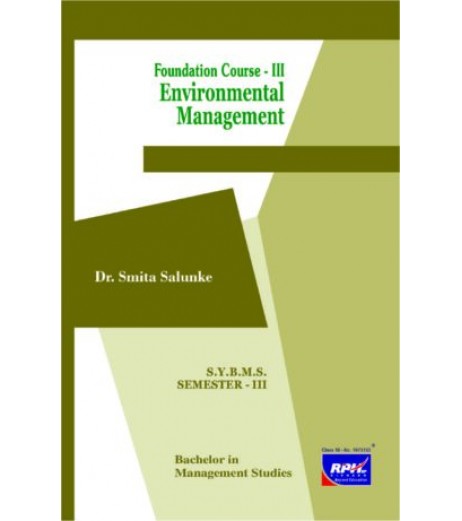 Environmental Management SYBMS Sem III Rishabh Publication BMS Sem 3 - SchoolChamp.net